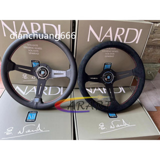 Nardi พวงมาลัยกีฬา พวงมาลัย ND Nardi Torino หนัง / พวงมาลัยซูเดดแข่งรถ 13149