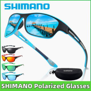 Shimano แว่นกันแดดโพลาไรซ์ UV400 แว่นตาตกปลา ผู้ชาย ผู้หญิง คลาสสิก ขี่จักรยาน เดินป่า แว่นตา