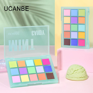 Ucanbe พาเลทอายแชโดว์ สีมาการอง 15 สี สําหรับฤดูร้อน