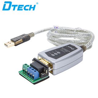 Dtech โมดูลแปลง USB เป็น rs485 422 9-Pin Serial Port USB เป็น rs485 COM พอร์ต USB เป็นสายเคเบิลพอร์ตอนุกรม