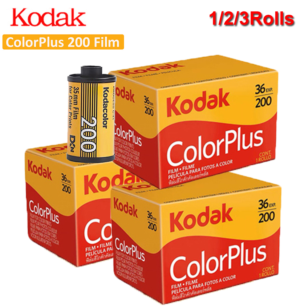 ฟิล์มติดกล้อง kodak colorplus 200 35 มม. Plus 135 36 C41 C-41 Process ...