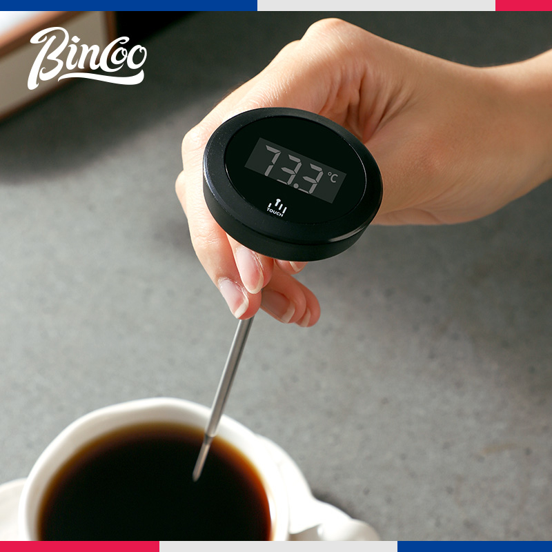 bincoo-เครื่องวัดอุณหภูมิกาแฟ-หน้าจอสัมผัส-ดิจิทัล-อิเล็กทรอนิกส์-วัดอุณหภูมิน้ํา-ดึงเข็มดอกไม้