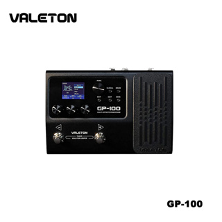Valeton GP-100 กีตาร์เบส แอมป์จําลอง IR ตู้จําลอง หลายภาษา เอฟเฟกต์หลายประการ พร้อมแป้นเหยียบสเตอริโอแสดงอารมณ์