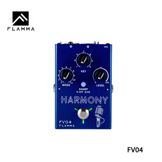 Flamma FV04 harmony Vocal Effects โปรเซสเซอร์ 12 พิทช์ พร้อม 11 โหมดความสามัคคีที่แตกต่างกัน 48V Phantom Power