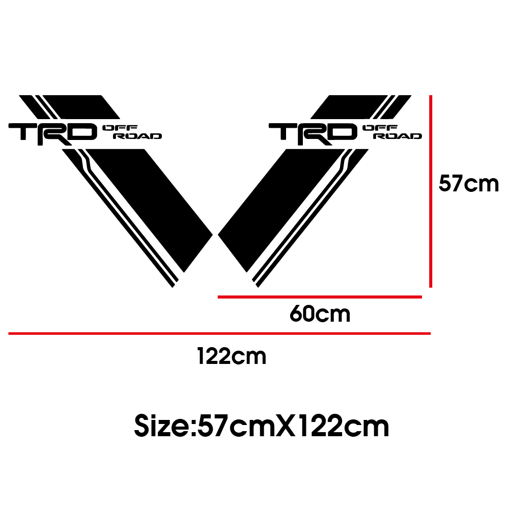 x2-trd-สติกเกอร์-ลาย-off-road-สําหรับติดตกแต่งรถยนต์-รถบรรทุก-toyota-tacoma