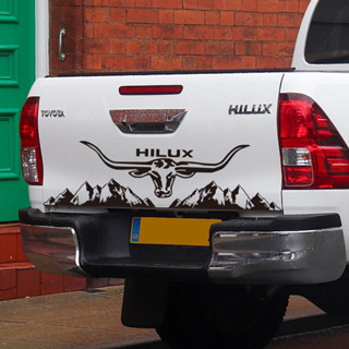 สติกเกอร์ไวนิล ลายทาง สําหรับติดตกแต่งรถยนต์ TOYOTA HILUX