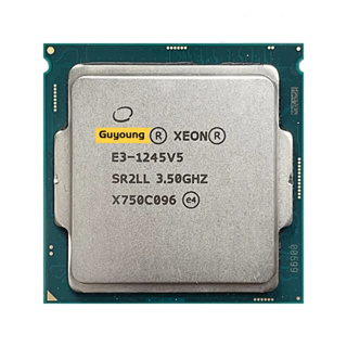 โปรเซสเซอร์ CPU YZX Xeon E3-1245 V5 E3 1245V5 E3 1245 V5 E3-1245V5 3.5 GHz 80W LGA 1151