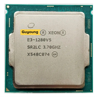 โปรเซสเซอร์ CPU YZX Xeon E3 1280 V5 E3 1280V5 E3-1280V5 E3-1280 V5 3.7GHz LGA 1151 8MB 80W Quad Core SR2CL