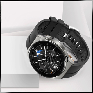 สายนาฬิกาข้อมือซิลิโคน แบบนิ่ม ขนาด 46 มม. สําหรับ Huawei watch GT3 GT 3 PRO