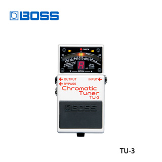 Boss TU-3 ที่เหยียบจูนเนอร์กีตาร์ และเบส พร้อมกล่องใส่