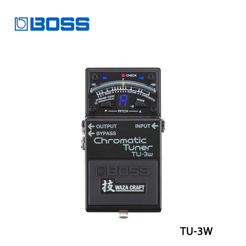 boss-tu-3w-จูนเนอร์จูนเนอร์-เลือกสาย-และอินพุต-เอาท์พุต