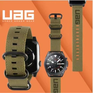 Uag สายนาโต้ Samsung Galaxy Watch / Huawei GT1 / 2 ขนาด 42 มม. / 46 มม. 20 มม. / 22 มม. สายนาฬิกาไนลอน