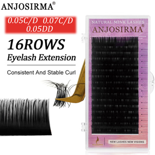 Anjosirma C / D / DD Curl อุปกรณ์ต่อขนตา มืออาชีพ ใช้ขนมิงค์ ขนตานุ่ม ธรรมชาติ คุณภาพสูง