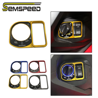 【SEMSPEED】ฝาครอบปุ่มสวิตช์จุดระเบิด สําหรับรถจักรยานยนต์ Honda PCX160 ADV160