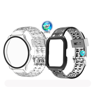 Haylou Solar Lite watch 2 pro สายนาฬิกาข้อมือซิลิโคน สายรัดข้อมือกีฬา HAYLOU Solar Lite watch 2 pro เคสแบบเต็มหน้าจอ HAYLOU Solar Lite watch 2 pro ตัวป้องกันหน้าจอ