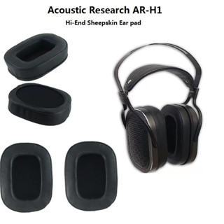 แผ่นครอบหูฟัง หนังแกะแท้ ระดับไฮเอนด์ แบบเปลี่ยน สําหรับ Acoustic Research AR-H1