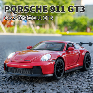 โมเดลรถยนต์ Porsche 911 GT3 สเกล 1/32 อัลลอย ของเล่น ของสะสม สําหรับเด็ก