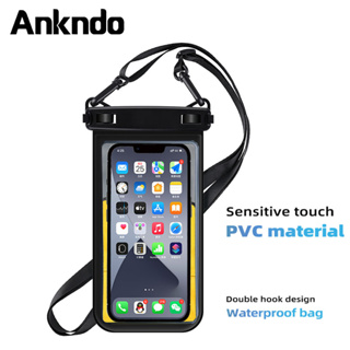 Ankndo เคสกระเป๋า กันน้ำ สำหรับใส่โทรศัพท์มือถือ for samsung/Xiaomi