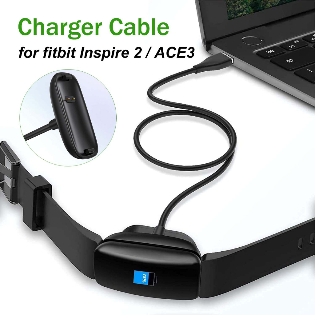 สายชาร์จ USB อุปกรณ์เสริม สําหรับ Fitbit inspire 2 Fitbit Ace 3 Fitbit ...