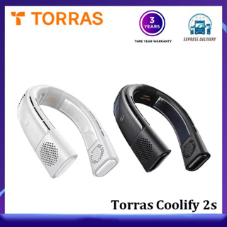 [พร้อมส่ง]Torras Coolify 2s พัดลมระบายความร้อน แบบคล้องคอ ไร้ใบพัด 5000mAh ชาร์จ USB