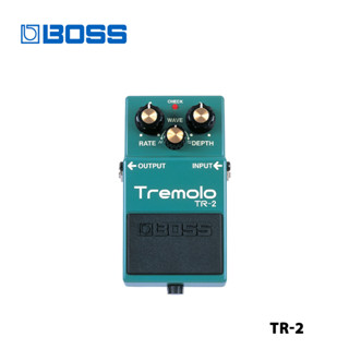 Boss TR-2 แป้นเหยียบเอฟเฟคลูกคอกีตาร์ คุณภาพสูง สไตล์วินเทจ อุปกรณ์เสริมกีตาร์