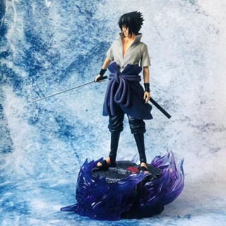 NARUTO Uchiha Sasuke Uzumaki Naruto Hatake Kakashi Figure With Led