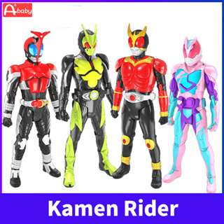 Kamen Rider ของแท้ ของเล่นขยับได้ พร้อมเสียง และไฟ Zero-one Kuuga Revi Kabuto ของขวัญวันเกิด สําหรับเด็ก