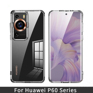 สำหรับ Huawei Mate 60 50 40 Pro+ 30 20 Pro P60 P50 P40 P30 P20 Pro ซิลิโคน TPU ใสเคสโทรศัพท์