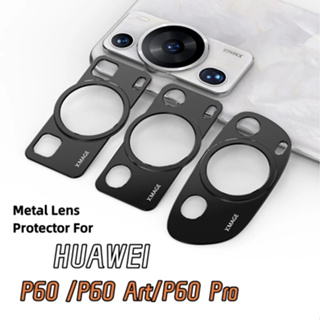 1/2 ชิ้น สําหรับ Huawei Mate 60/50Pro/40Pro แหวนป้องกันเลนส์กล้อง โลหะ สําหรับ Honor 90/70/50/50 Pro ฝาครอบเลนส์ด้านหลัง
