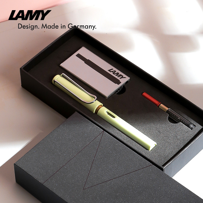 lamy-safari-ปากกาหมึกซึม-0-38-มม-ef-อเนกประสงค์-สําหรับเขียนพู่กัน-ทําสมุดภาพ