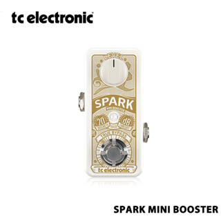 TC Electronic Spark mini Booster ที่เหยียบเท้าบูสเตอร์อิเล็กทรอนิกส์ ขนาดเล็ก พร้อมสวิตช์ตั้งเวลา และอุปกรณ์เสริมกีตาร์