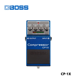 Boss CP-1X แป้นเหยียบเอฟเฟคคอมเพรสเซอร์ อุปกรณ์เสริม สําหรับกีตาร์ไฟฟ้า เบส สตอมบ็อกซ์