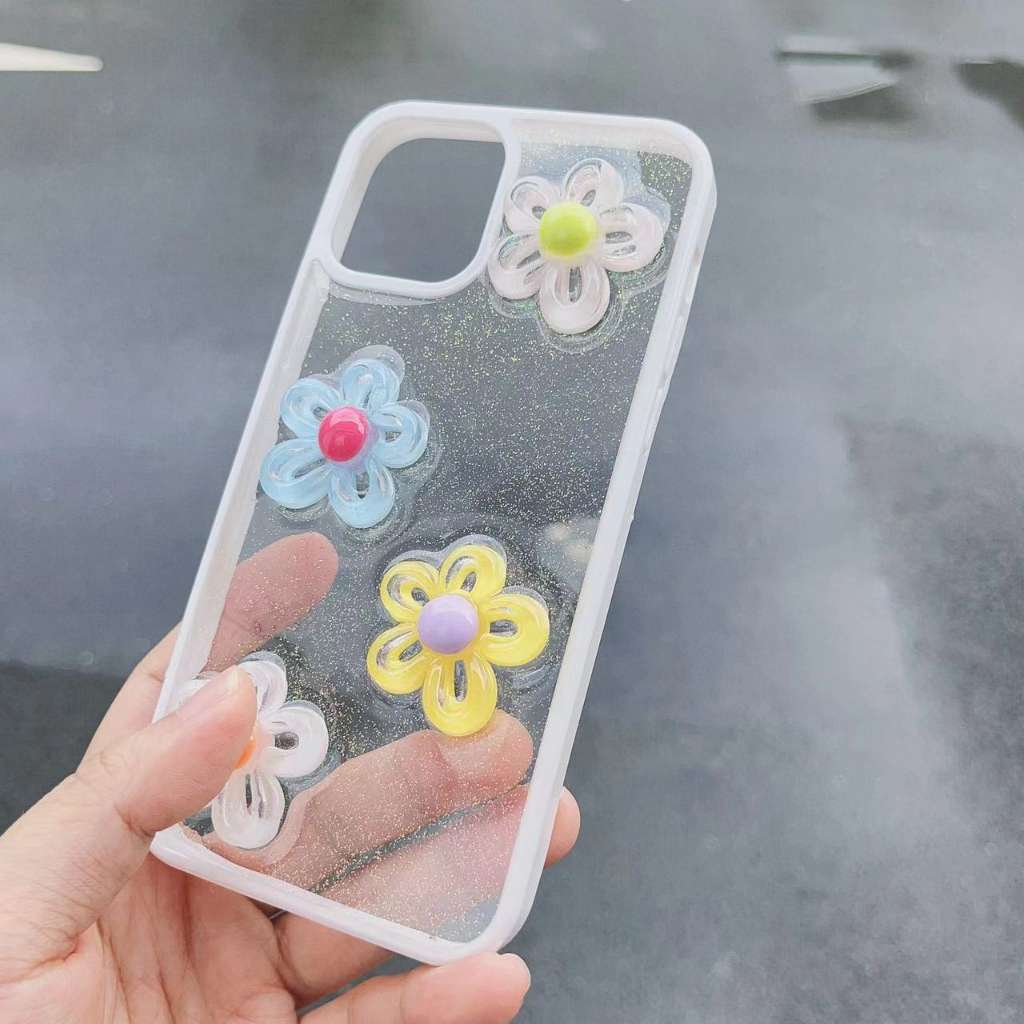 เคสโทรศัพท์มือถืออีพ็อกซี่-tpu-นิ่ม-ลายโบว์ไล่โทนสี-สําหรับ-iphone-11pro-11promax-14-14promax-14pro-12promax-13pro