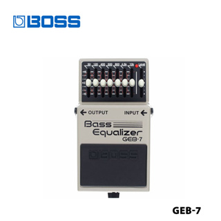 Boss GEB-7 Equalizer อีควอไลเซอร์ เบส EQ แป้นเหยียบ
