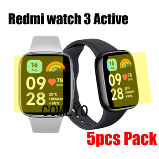 ฟิล์มกันรอยหน้าจอ HD TPU สําหรับ Redmi watch 3 Active 5 ชิ้น