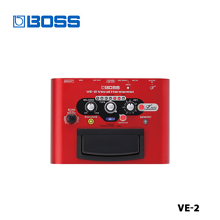 Boss VE-2 Vocal แป้นเหยียบเอฟเฟคฮาร์โมนิสต์ อุปกรณ์เสริม สําหรับกีตาร์ไฟฟ้า เบสอะคูสติก