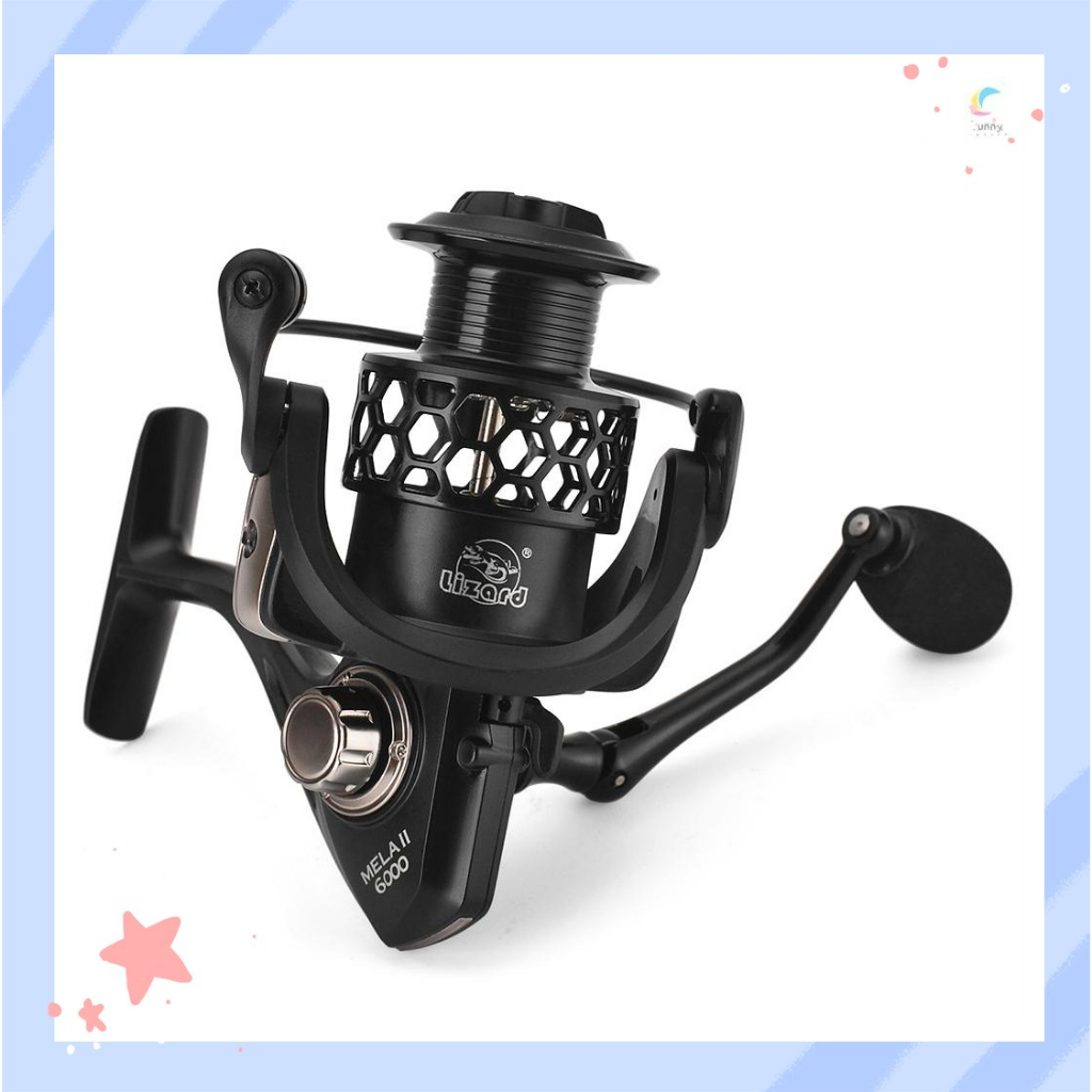 13 + 1 Lizard Ball Bearings Spinning Reel 1000-6000 Series รอกตก ...