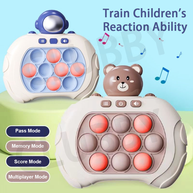 pop-it-ของเล่นบีบกด-เครื่องเกมการศึกษาสำหรับเด็ก-กดนิ้ว-ฝึกสมอง-ช่วยบรรเทาความเครียด