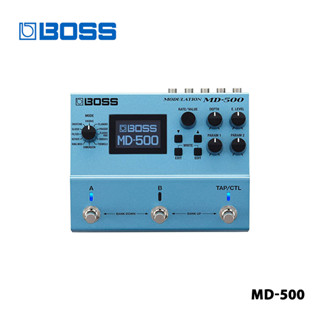 Boss MD-500 อุปกรณ์เสริม แป้นเหยียบเอฟเฟคกีตาร์ไฟฟ้า เบส แบบมืออาชีพ