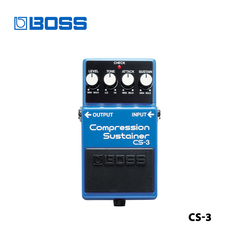 boss-cs-3-แป้นเหยียบเอฟเฟคกีตาร์ไฟฟ้า-อเนกประสงค์-อุปกรณ์เสริมกีตาร์ไฟฟ้า