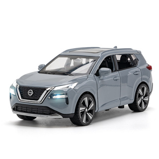 Nissan X-TRAIL 1/32 รถดึงถอยหลัง สเกลอัลลอยด์ ของขวัญ ของเล่นสะสม สําหรับเด็ก