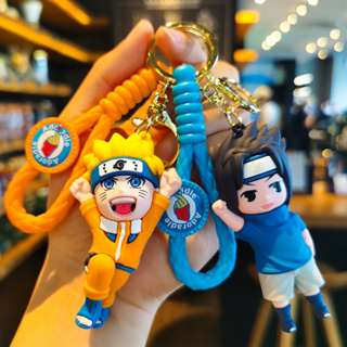 Coffeejoy พวงกุญแจ จี้ตุ๊กตาการ์ตูนนารูโตะ Kakashi Naruto Sasuke น่ารัก สามมิติ
