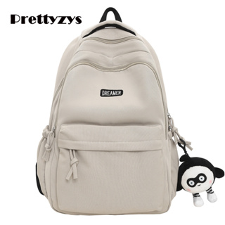 Backpack Prettyzys 2023 Korean Student Bag Large capacity School 14 inch For Women &amp; Men