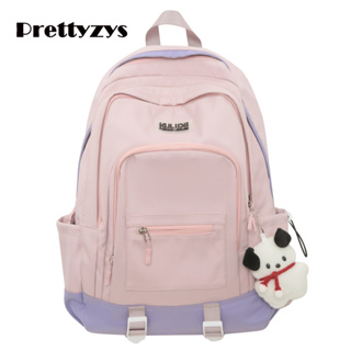 Backpack Prettyzys 2023 Korean Student Bag Large capacity Cute School 14 inch For Teenage Girl