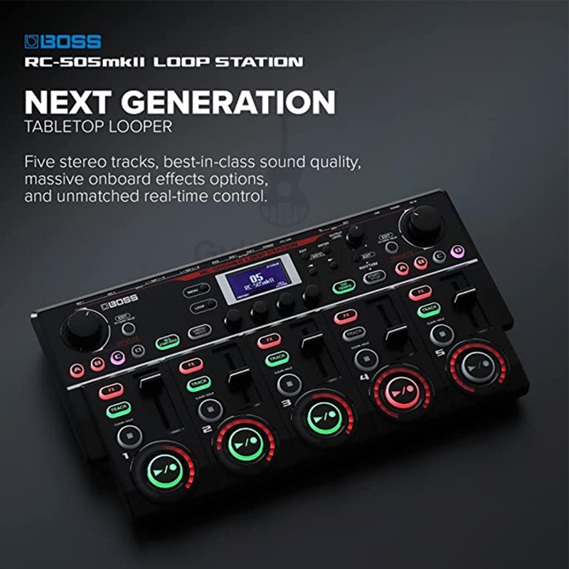 boss-rc-505-mkii-the-industry-standard-tabletop-looper-อัพเดทและขยาย-คุณภาพเสียงชั้นนํา