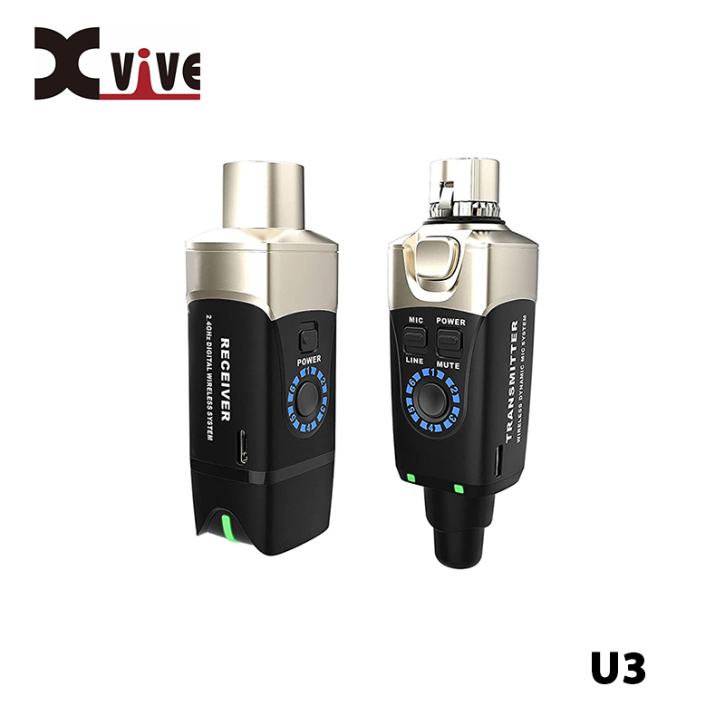 xvive-u3-ไมโครโฟนไร้สาย-xlr-สําหรับไมโครโฟนไดนามิก-เครื่องผสมเสียง-ระบบ-pa-และกล้อง-dslr
