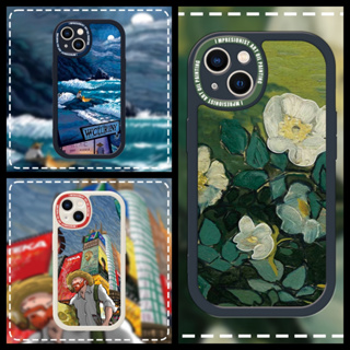 เคสโทรศัพท์มือถือ TPU กันกระแทก ลายภาพวาดสีน้ํามัน Van Gogh สําหรับ Iphone 11 Case 7 8 Plus SE 2020 X XS XR 11 Pro Max