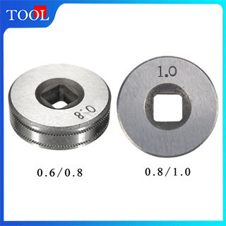 อะไหล่ลูกกลิ้งป้อนลวดเชื่อมบัดกรี Mig 0.6-0.8 Feeder Line V Groove 0.023 นิ้ว -0.030 นิ้ว