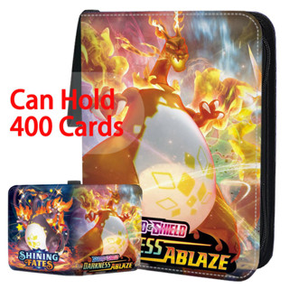 กระเป๋าใส่การ์ดโปเกมอน สามารถใส่การ์ด charizard ได้ 400 ใบกระเป๋าใส่การ์ดคุณภาพสูงกระเป๋าของเล่นเด็ก