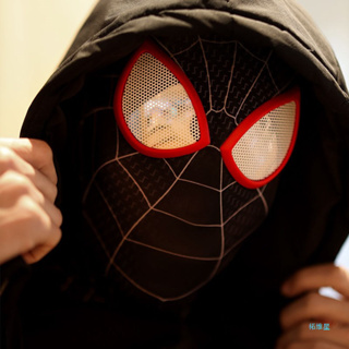 หน้ากากคอสเพลย์ The Avengers Iron Spiderman 3 มิติ แบบยืดหยุ่น สําหรับเด็ก และผู้ใหญ่